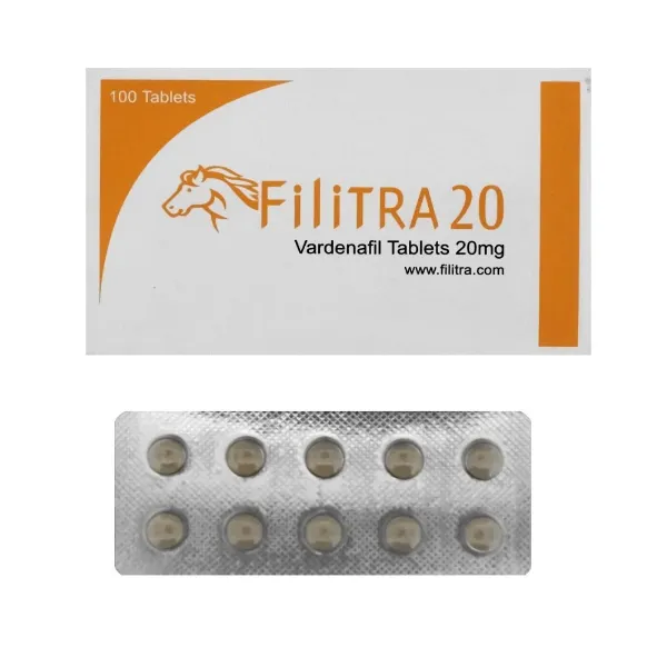 Filitra 20mg - Vardenafil Tablet 