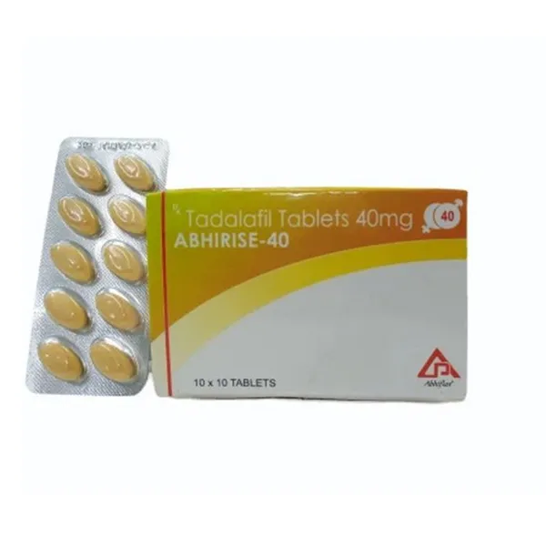 Abhirise 40mg - Tadalafil Tablets in Australia