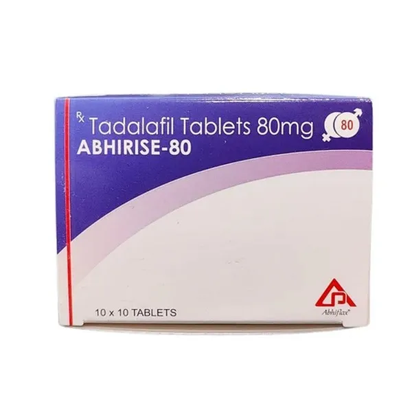 Abhirise 80mg - Tadalafil Tablets in Australia