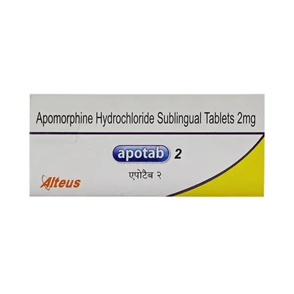 Apomorphine Tablets 2mg - Apotab 2
