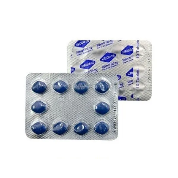 Aurogra 100mg - Sildenafil Citrate