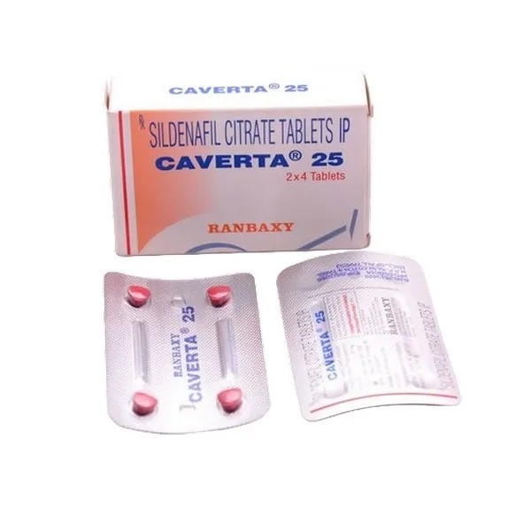 Caverta 25mg (Sildenafil Citrate)