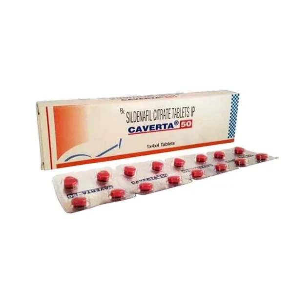 Caverta 50mg - Sildenafil 50mg