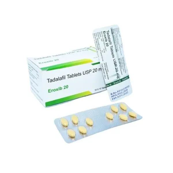 Eroxib 20mg - Tadalafil Tablet 