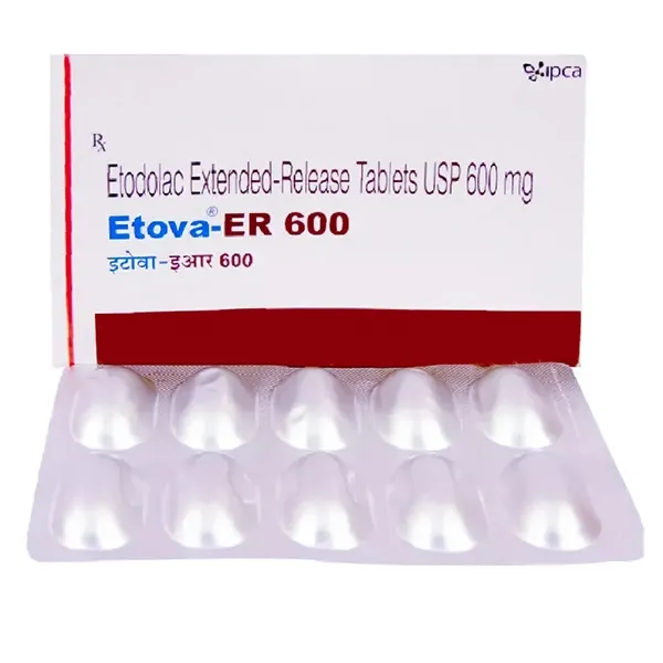 Etova ER 600mg - Etodolac Tablet