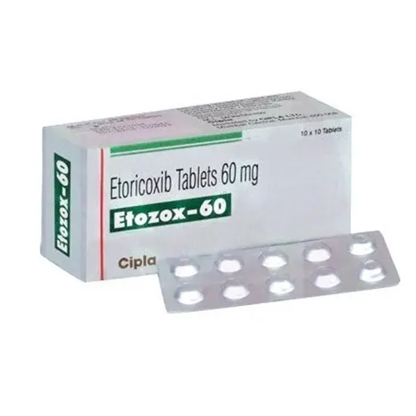 Etozox 60mg - Etoricoxib Australian Tablet