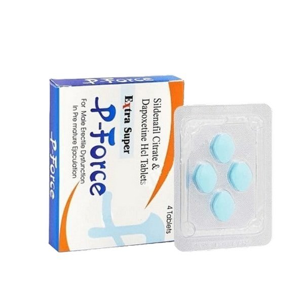 Extra Super P Force - Sildenafil/Dapoxetine in AUS