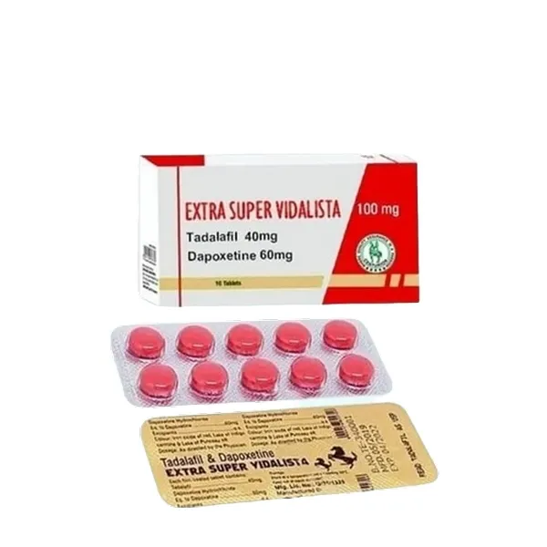 Extra Super Vidalista - Tadalafil/Dapoxetine