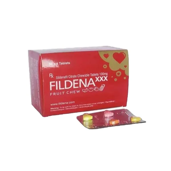 Fildena XXX Chewable - Sildenafil Chewable