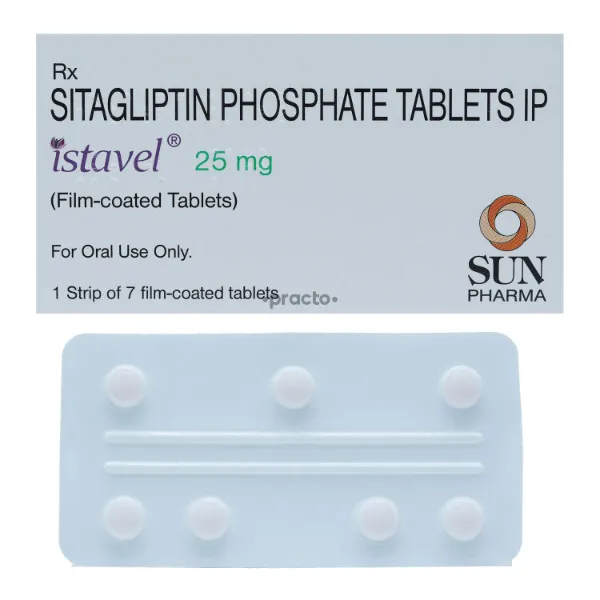 Istavel 50mg - Sitagliptin Tablet