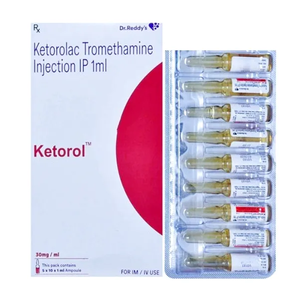 Ketorol 30mg Injection - Ketorolac