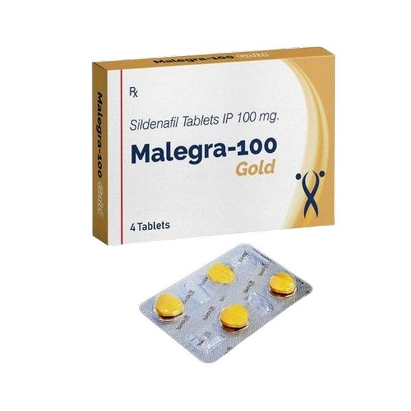 Malegra Gold 100mg - Sildenafil 100mg