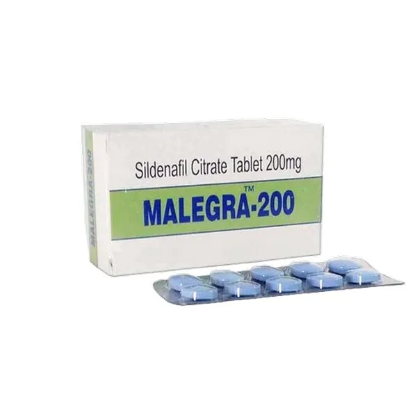 Malegra 200mg - Sildenafil 200mg
