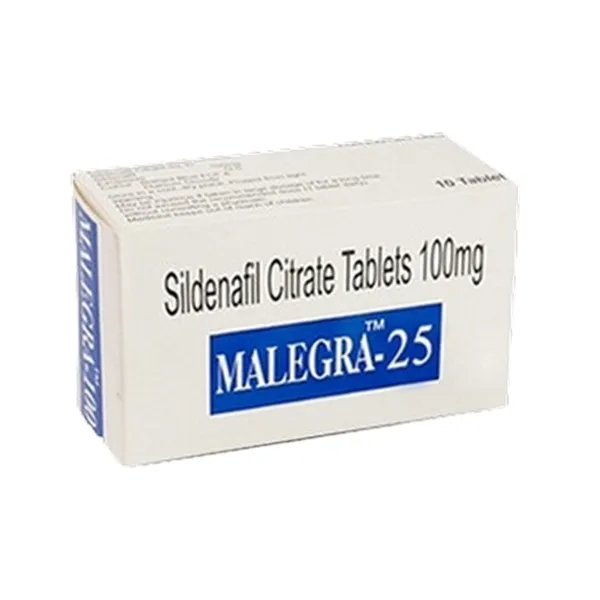 Malegra 25mg - Sildenafil Citrate