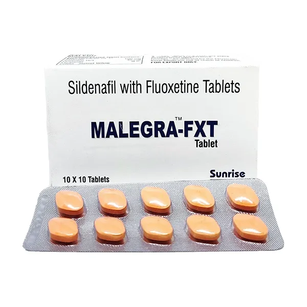 Malegra FXT (Sildenafil Citrate/Fluoxetine)