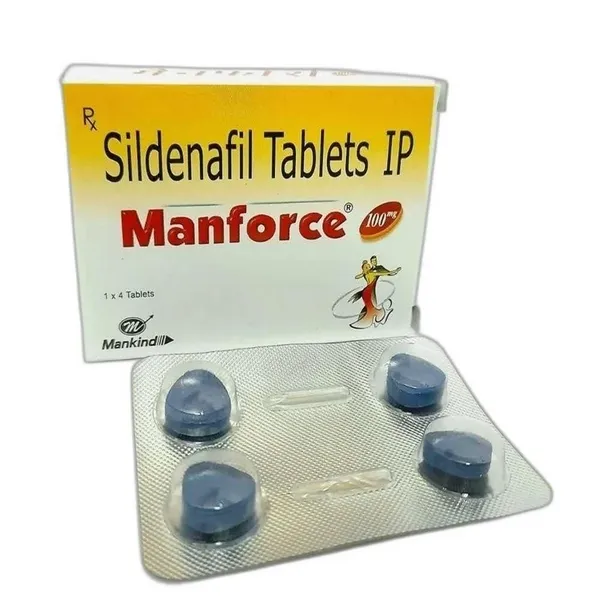Manforce 100mg - Sildenafil 100mg