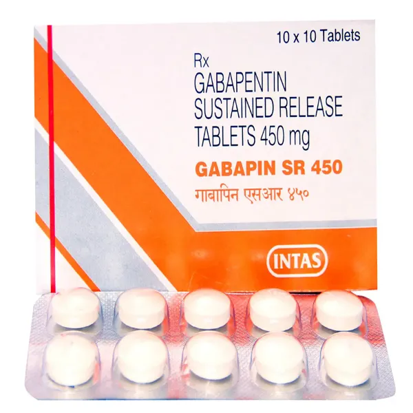 Pentanerv SR 450mg - Gabapentin Tablets