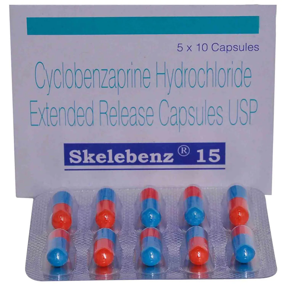 Skelebenz ER 15mg - Cyclobenzaprine 15mg  Capsule