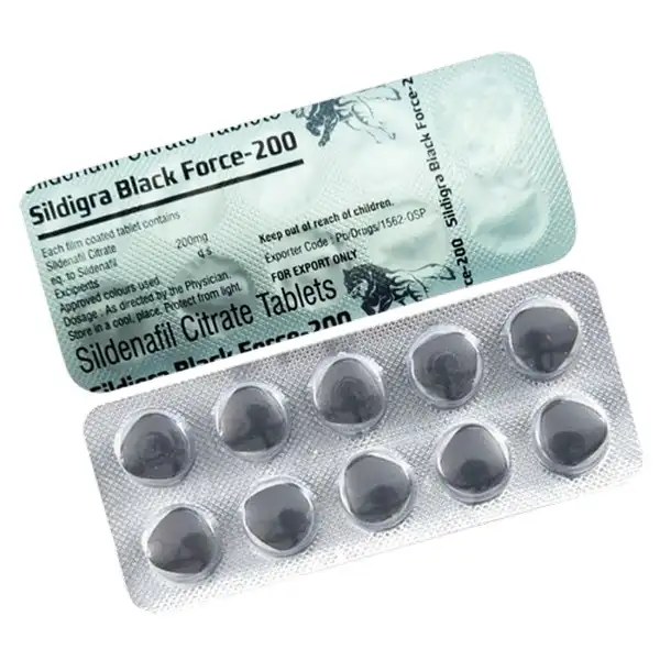 Sildigra Black Force 200mg - Sildenafil in Australia
