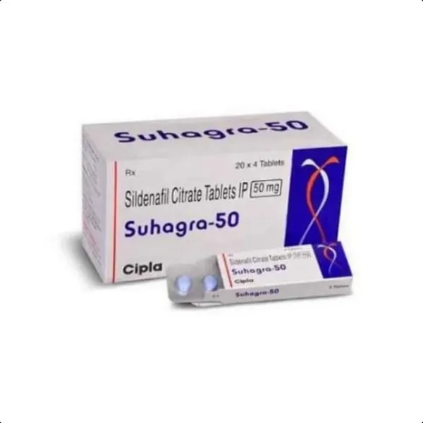Suhagra 50mg - Sildenafil 50mg
