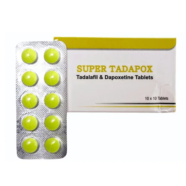 Super Tadapox- Tadalafil & Dapoxetine Tablets