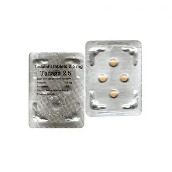TADAGA 2.5MG - TADALAFIL IN AUSTRALIA