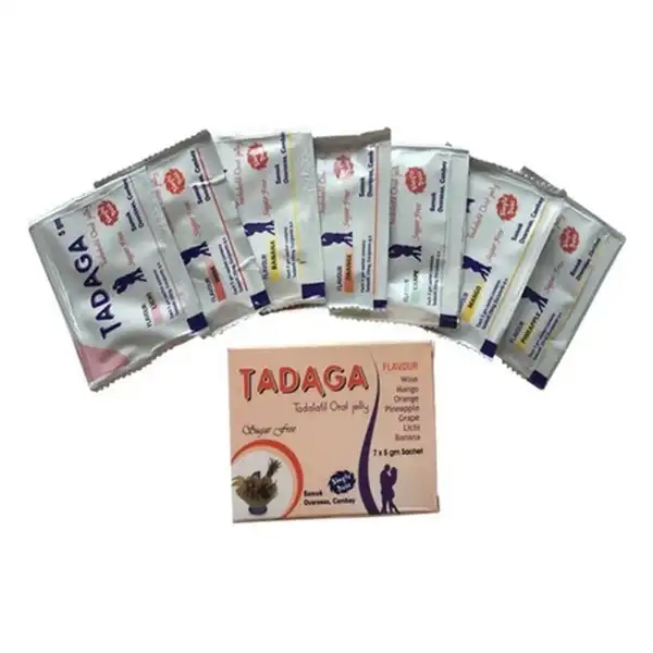 TADAGA ORAL JELLY - TADALAFIL IN AUS