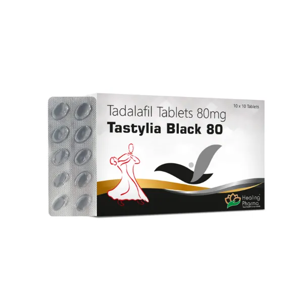 Tastylia Black 80mg - Tadalafil Black Australia