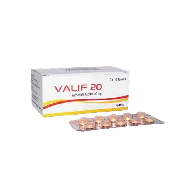 Valif 20mg - Vardenafil Tablet