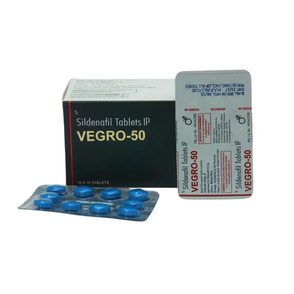 Vegro 50mg - Sildenafil Australia