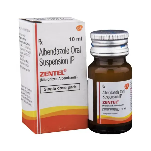 Zentel Oral Suspension in Australia