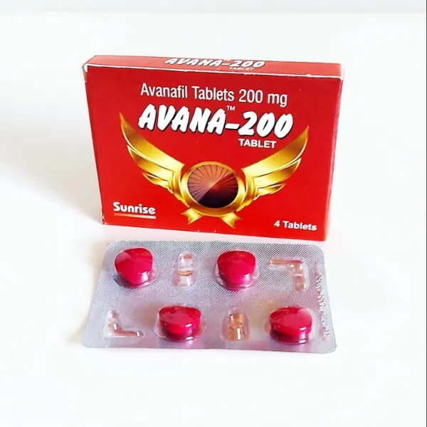 Avana 200 Mg - Avanafil Tablet