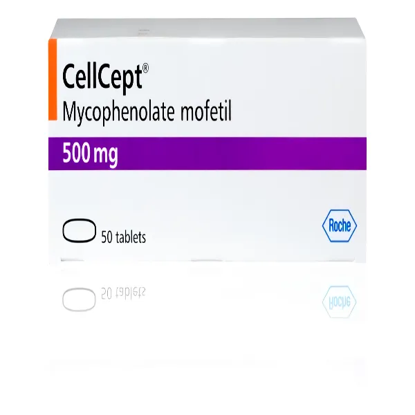 Cellcept 500mg - Mycophenolate Mofetil Capsules