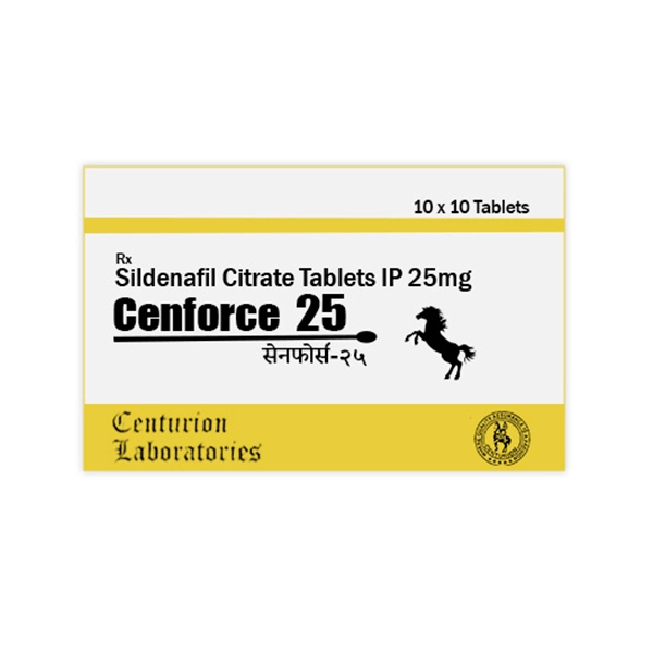 Cenforce 25mg - Sildenafil Citrate