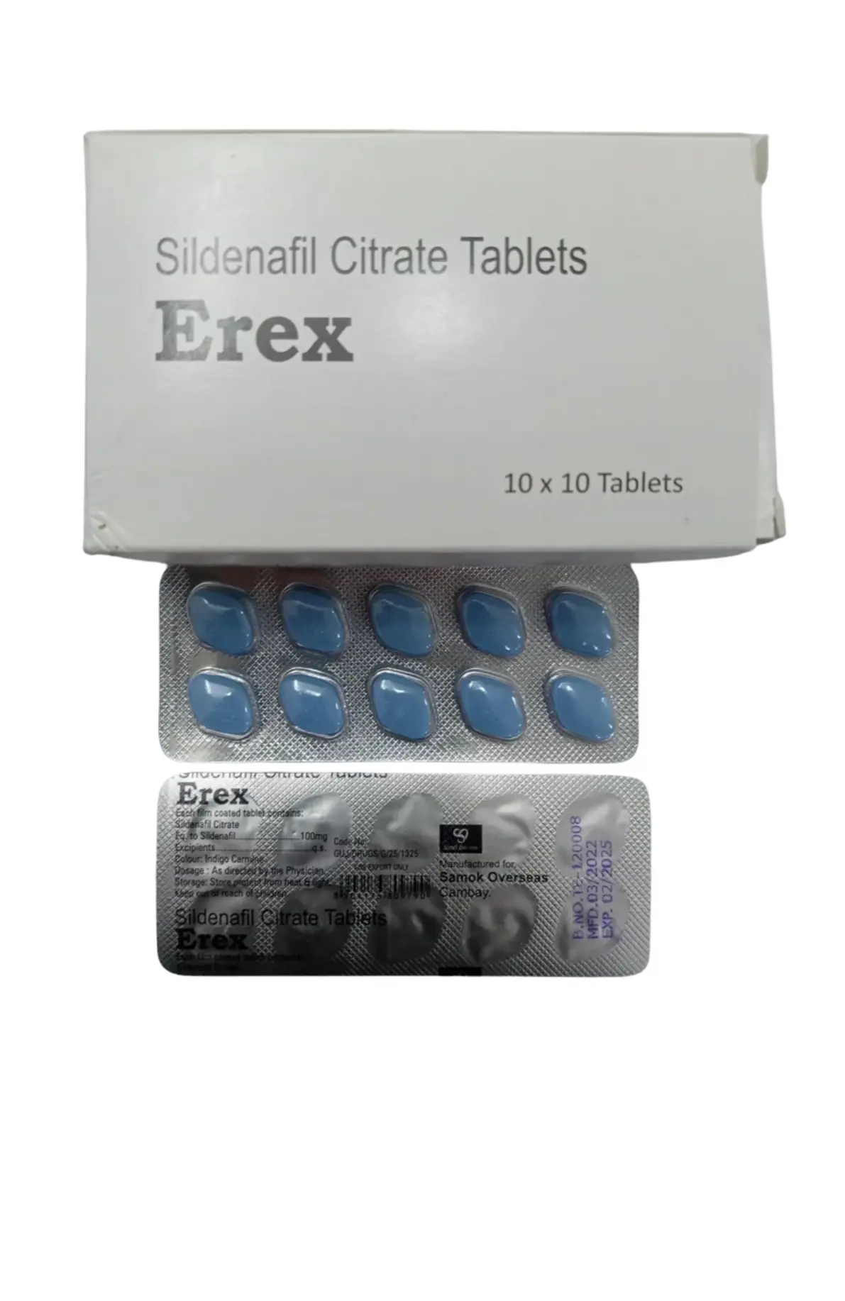 EREX SOFTGEL 100MG - SILDENAFIL CITRATE