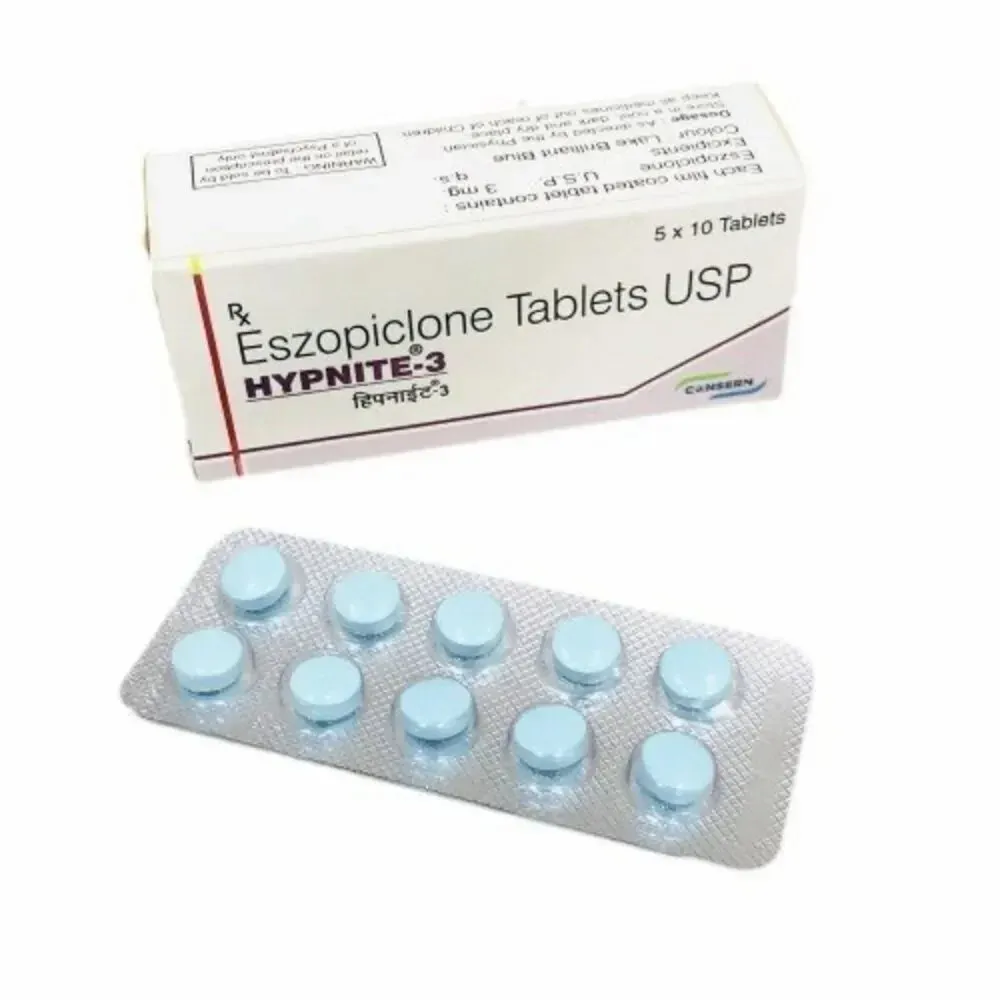 Hypnite 3mg - Eszopiclone Tablet