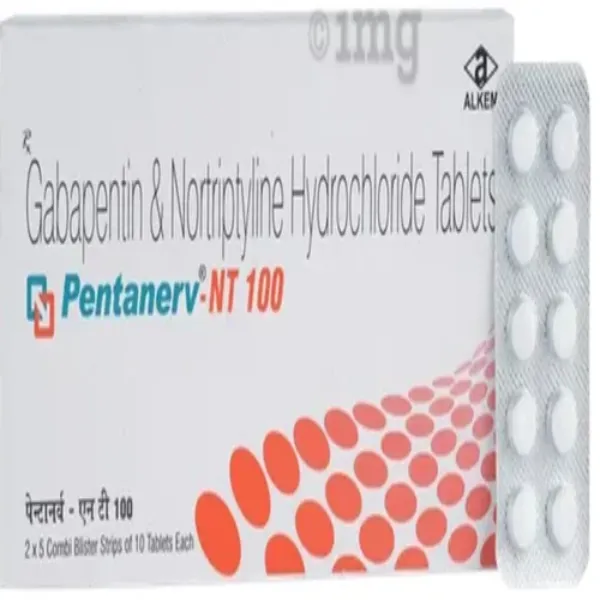 Pentanerv 100mg - Gabapentin Tablet