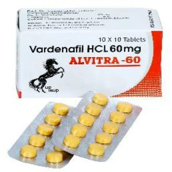 Alvitra 60 mg - Vardenafil Tablet