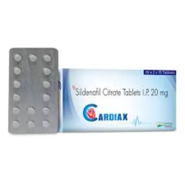 Cardiax 20mg - Sildenafil Citrate