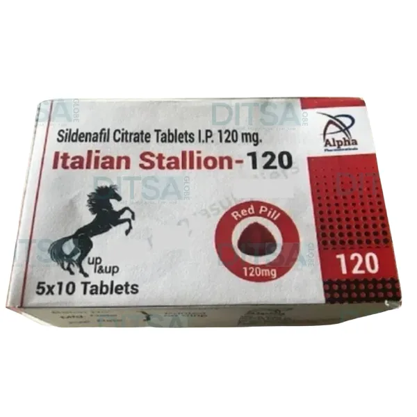 Italian Stallion 120mg - Sildenafil Citrate Tablet 