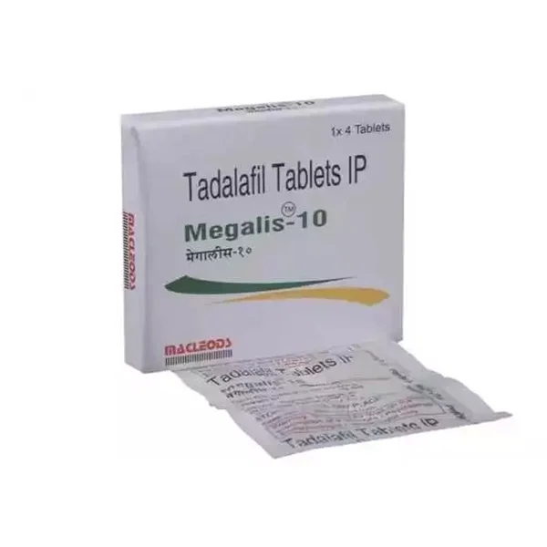 Megalis 10mg - Tadalafil 10mg Tablet