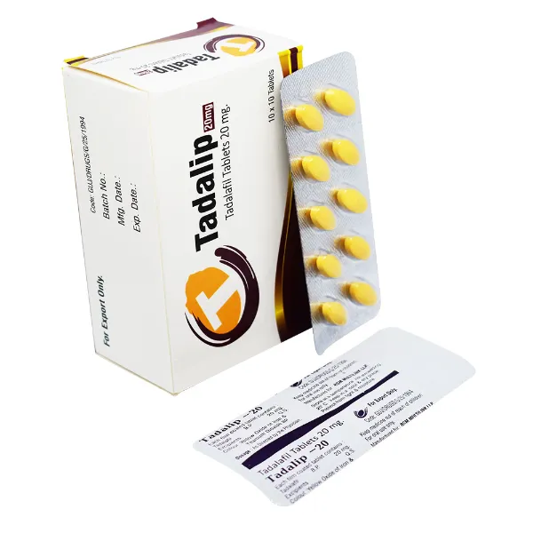 Tadalip 20 Mg - Tadalafil Tablet