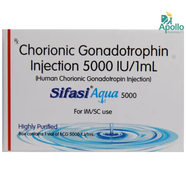 Sifasi Aqua 5000iu (HCG) - Human Chorionic Gonadotropin