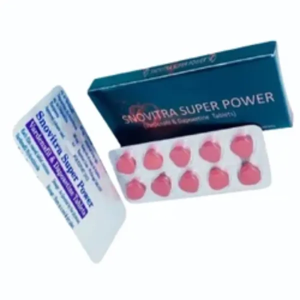 SNOVITRA SUPER POWER 80MG - VARDENAFIL/DAPOXETINE