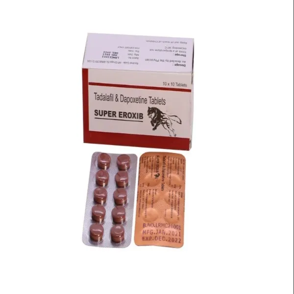 Super Eroxib - Tadalafil & Dapoxetine Tablet