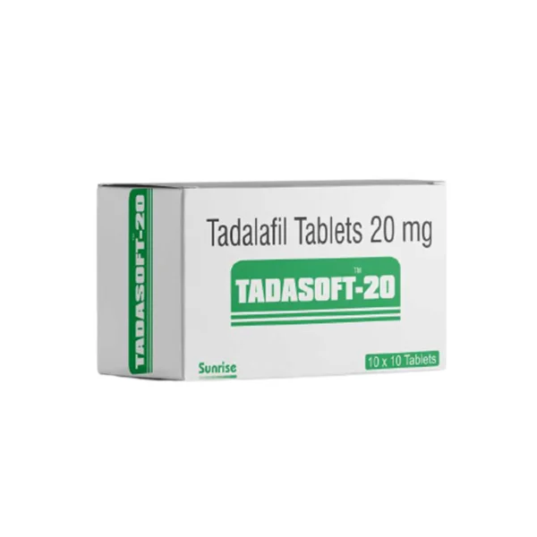 Tadasoft 20mg - Tadalafil 20mg Tablet