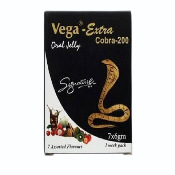 Vega Extra Cobra 200 Jelly - Sildenafil in Australia
