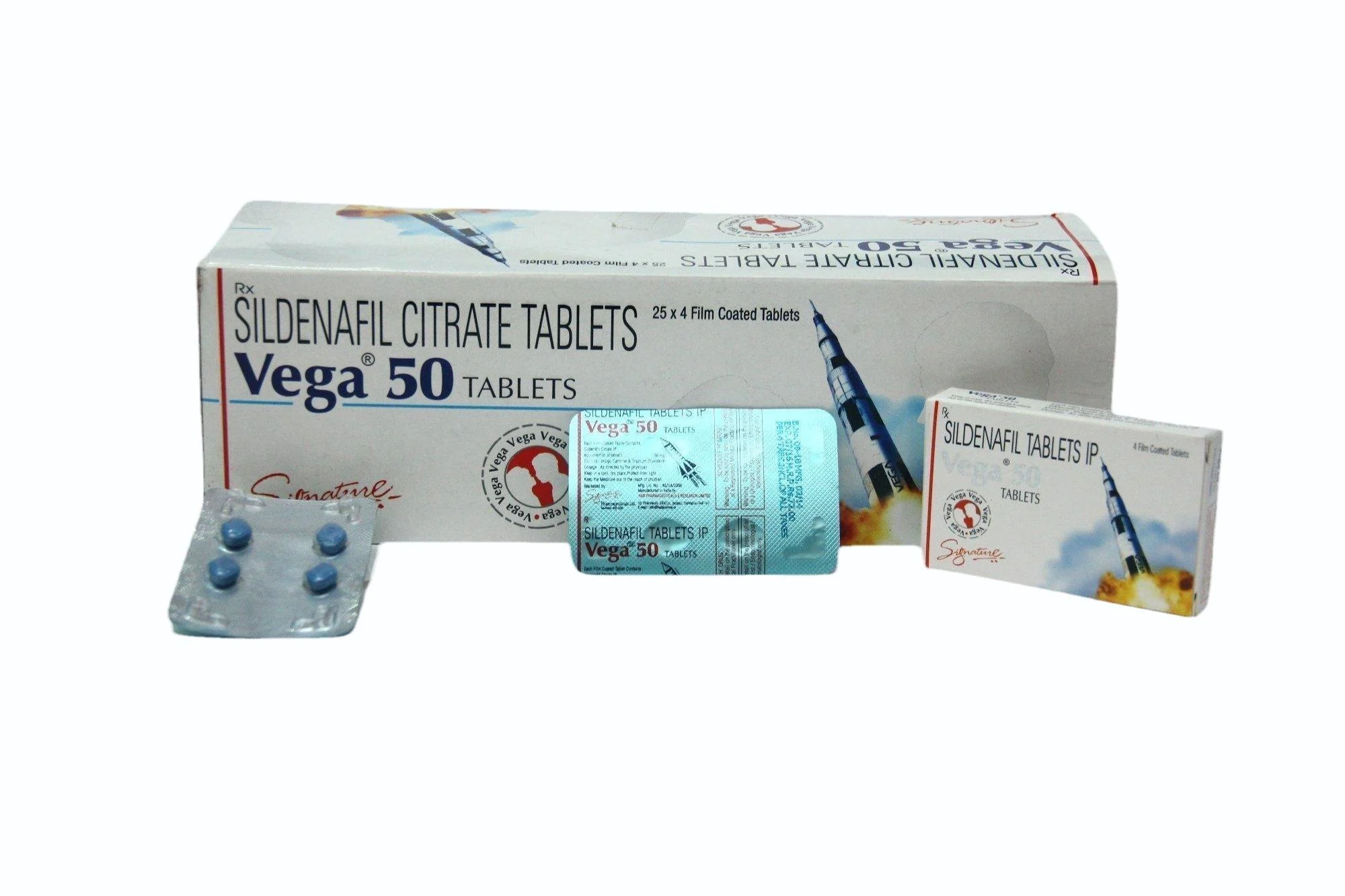 Vega 50mg - Sildenafil Citrate Tablet