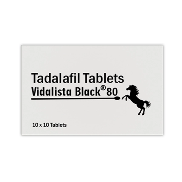 Vidalista Black 80 - Tadalafil 80mg