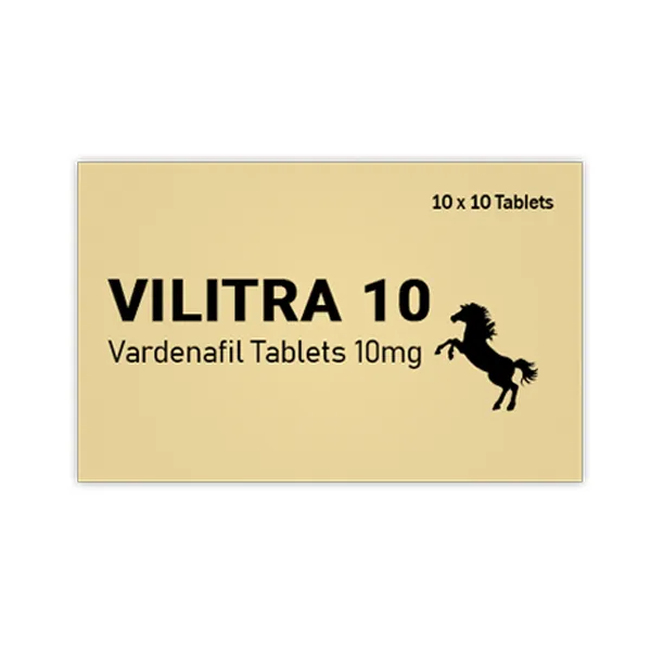 Vilitra 10mg - Vardenafil 10mg Tablet